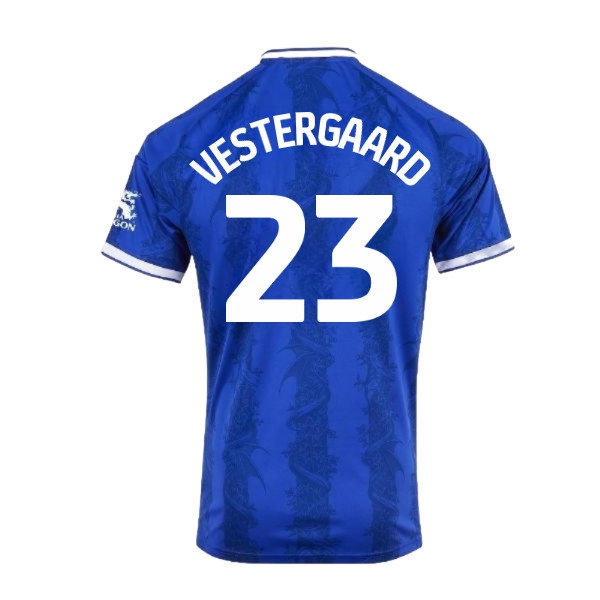 2026 2027 Leicester City Shirt Home Apparel (Kids) (Vestergaard 23)-ProGear Kits
